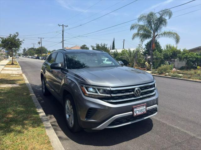 used 2021 Volkswagen Atlas Cross Sport car, priced at $17,800