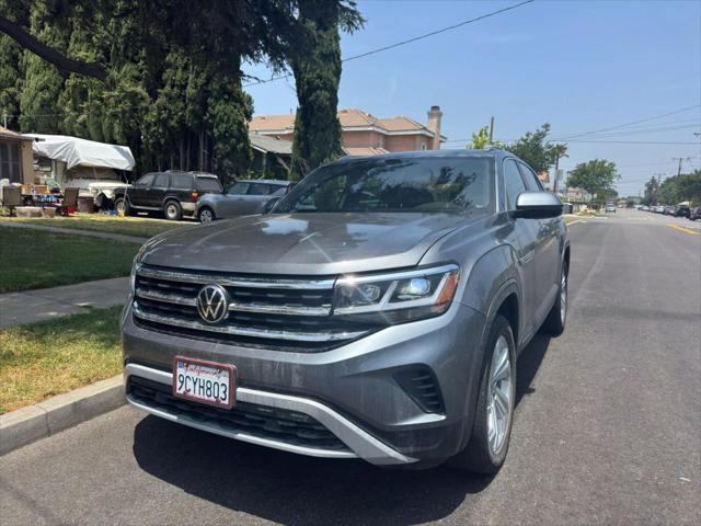 used 2021 Volkswagen Atlas Cross Sport car, priced at $17,800