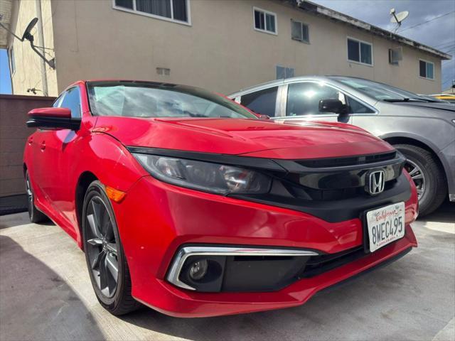 used 2021 Honda Civic car, priced at $15,000
