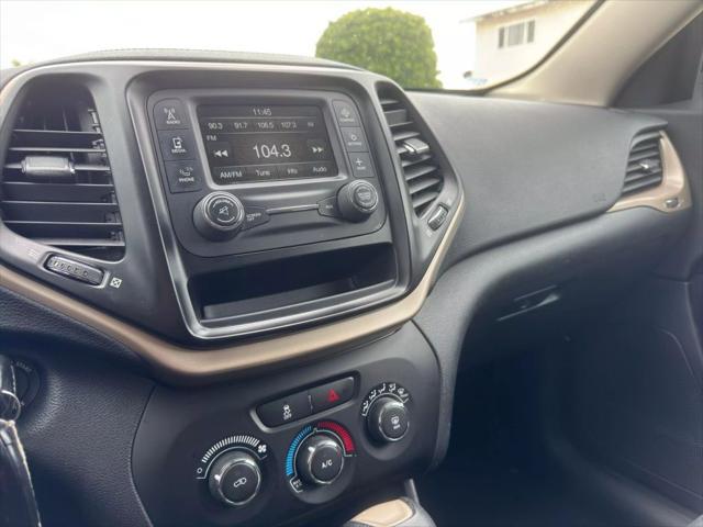 used 2016 Jeep Cherokee car, priced at $9,500