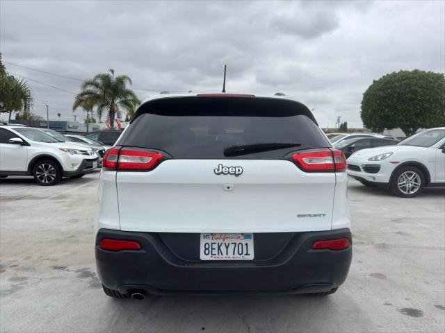 used 2016 Jeep Cherokee car, priced at $9,500