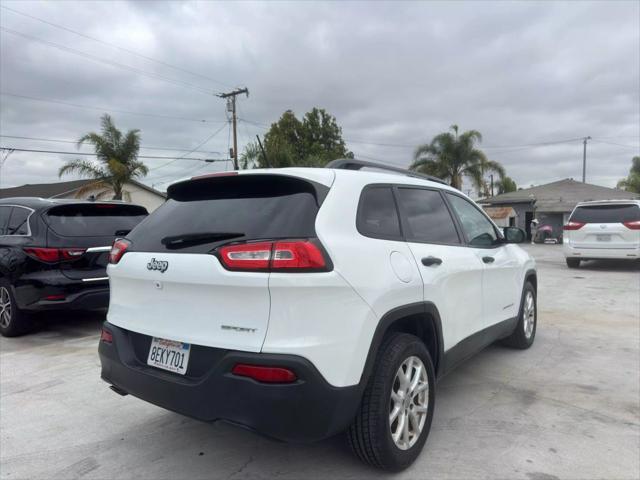 used 2016 Jeep Cherokee car, priced at $9,500