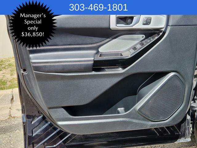 used 2022 Ford Explorer car, priced at $36,850