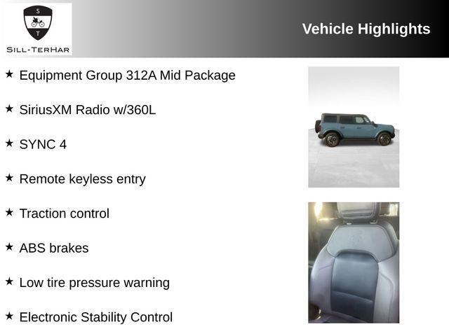 used 2023 Ford Bronco car, priced at $42,480