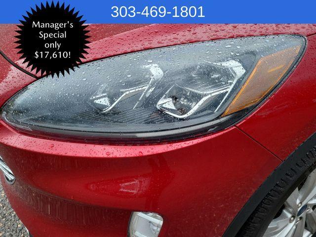 used 2021 Ford Escape car, priced at $17,610
