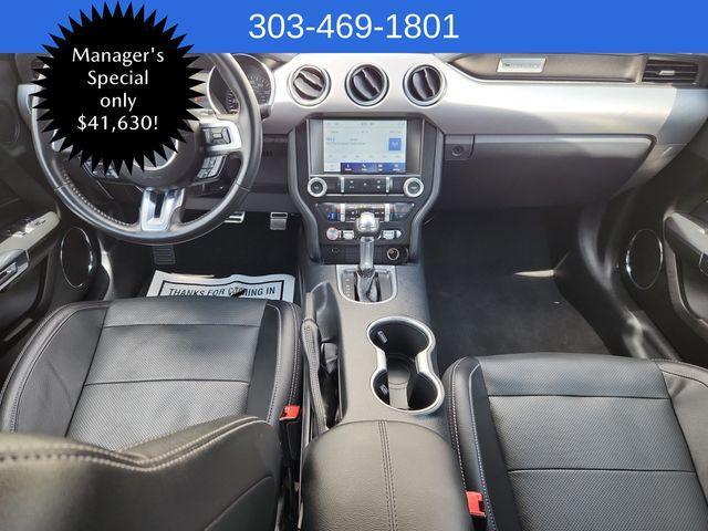 used 2022 Ford Mustang car, priced at $41,630