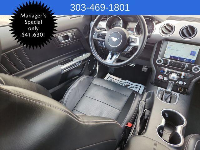 used 2022 Ford Mustang car, priced at $41,630