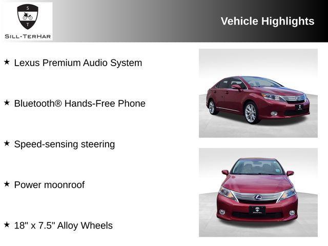 used 2011 Lexus HS 250h car, priced at $13,610