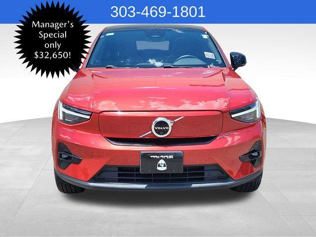 used 2023 Volvo C40 Recharge Pure Electric car, priced at $32,650