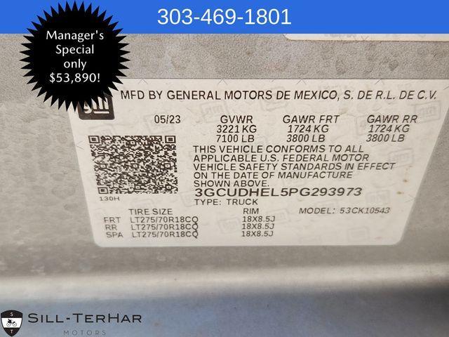 used 2023 Chevrolet Silverado 1500 car, priced at $53,890