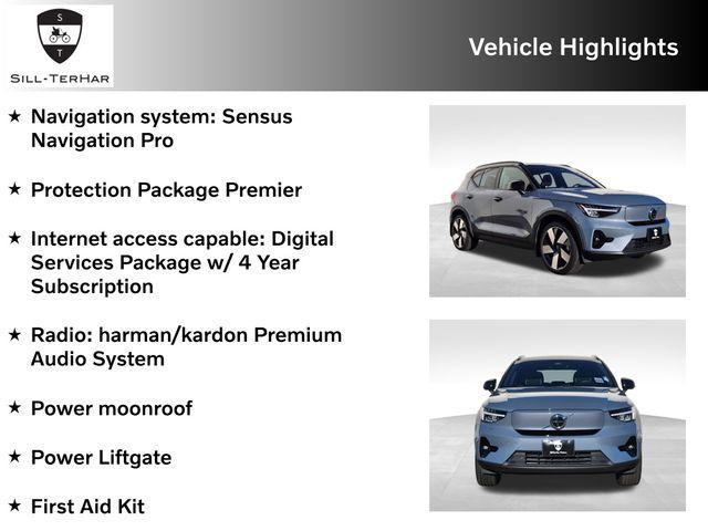 used 2023 Volvo XC40 Recharge Pure Electric car, priced at $35,750