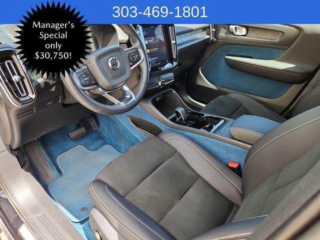 used 2023 Volvo XC40 Recharge Pure Electric car, priced at $30,750