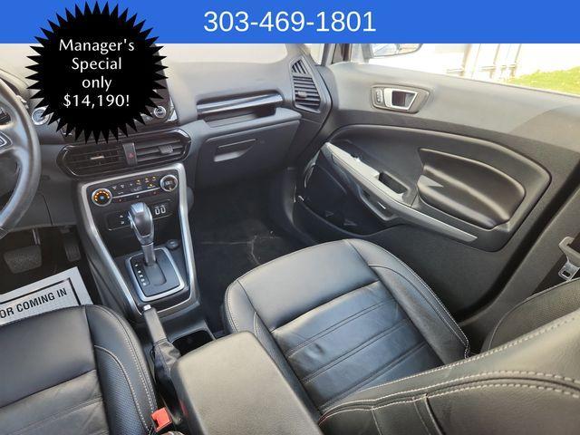 used 2018 Ford EcoSport car, priced at $14,190