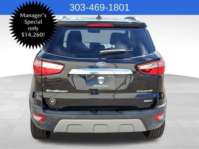 used 2018 Ford EcoSport car, priced at $14,260