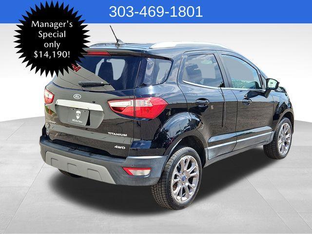 used 2018 Ford EcoSport car, priced at $14,190