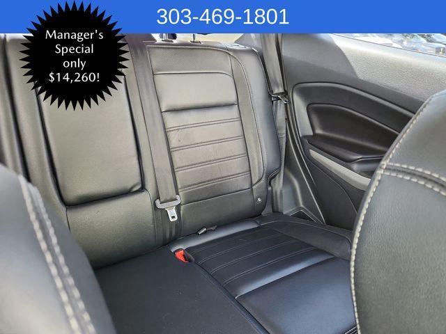 used 2018 Ford EcoSport car, priced at $14,260