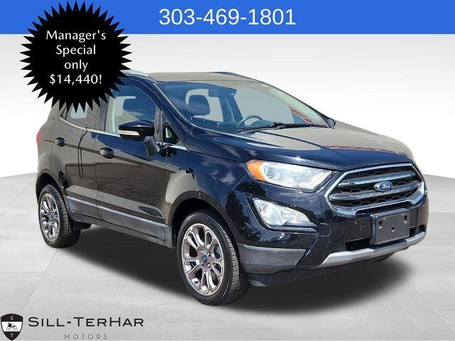 used 2018 Ford EcoSport car, priced at $14,440
