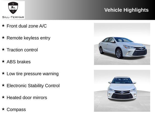 used 2015 Toyota Camry Hybrid car, priced at $17,330