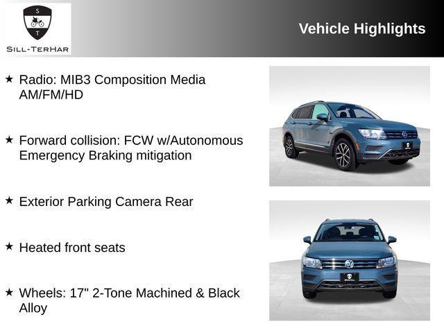 used 2021 Volkswagen Tiguan car, priced at $19,990