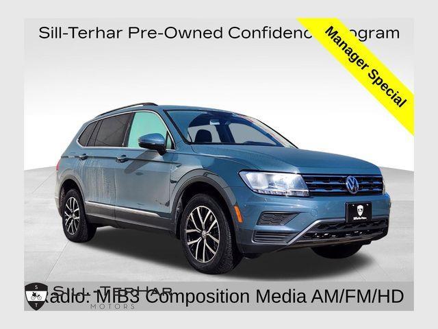 used 2021 Volkswagen Tiguan car, priced at $19,990