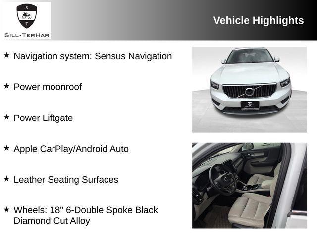 used 2019 Volvo XC40 car, priced at $20,810