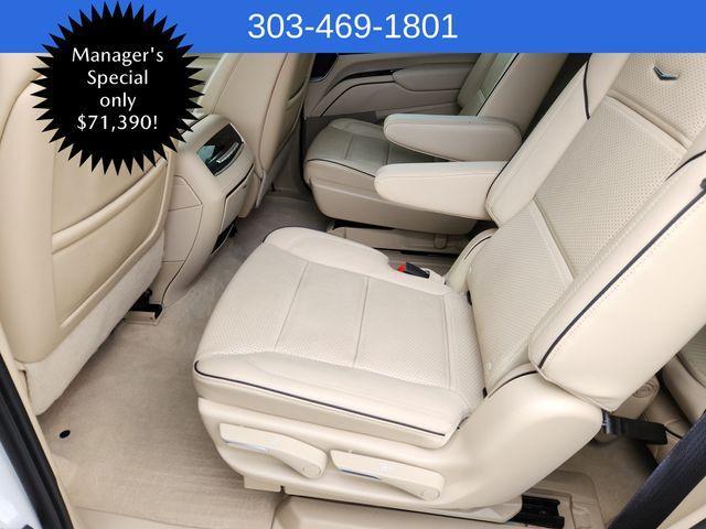 used 2023 Cadillac Escalade car, priced at $71,390