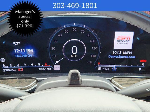 used 2023 Cadillac Escalade car, priced at $71,390