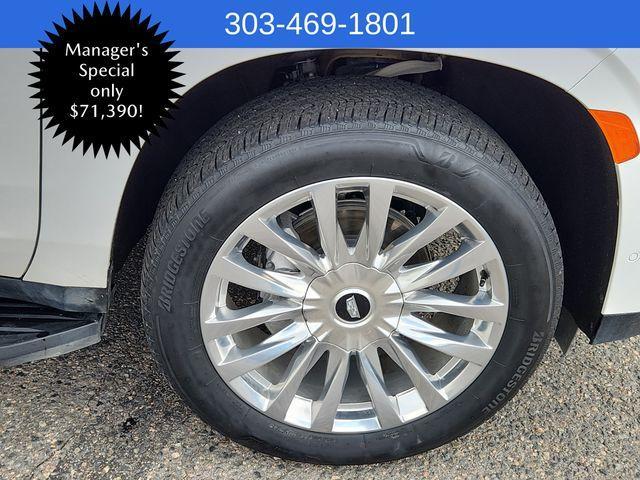 used 2023 Cadillac Escalade car, priced at $71,390