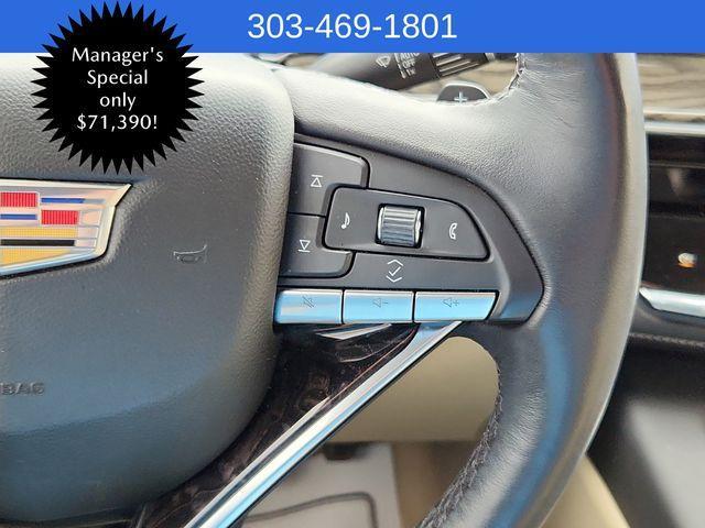 used 2023 Cadillac Escalade car, priced at $71,390