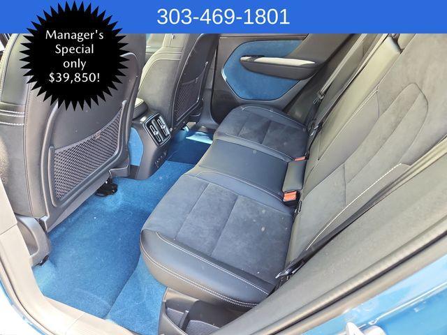 used 2023 Volvo XC40 Recharge Pure Electric car, priced at $39,850