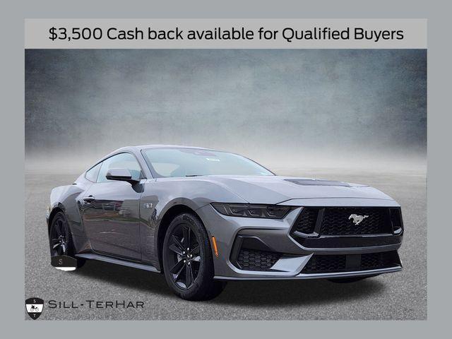new 2025 Ford Mustang car, priced at $42,955