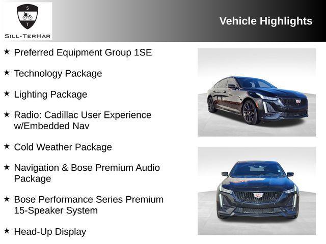 used 2022 Cadillac CT5 car, priced at $33,620