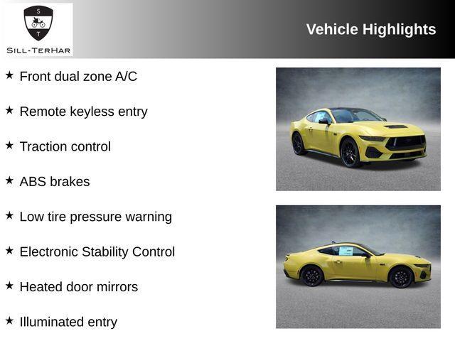 new 2025 Ford Mustang car, priced at $48,760