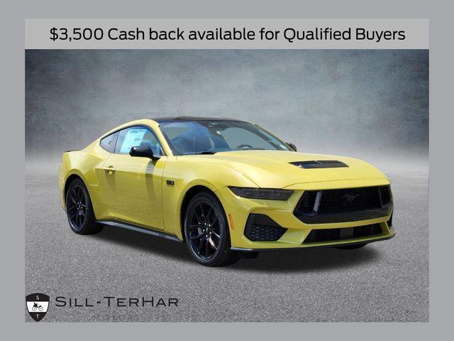 new 2025 Ford Mustang car, priced at $48,760