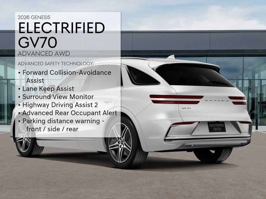 new 2026 Genesis Electrified GV70 car, priced at $71,870