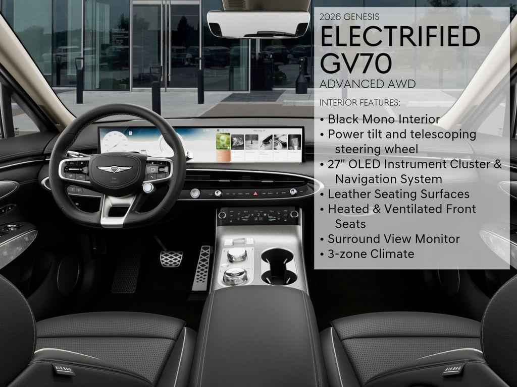 new 2026 Genesis Electrified GV70 car, priced at $71,870