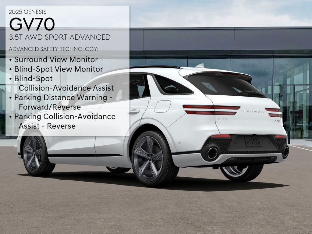 new 2025 Genesis GV70 car, priced at $60,841