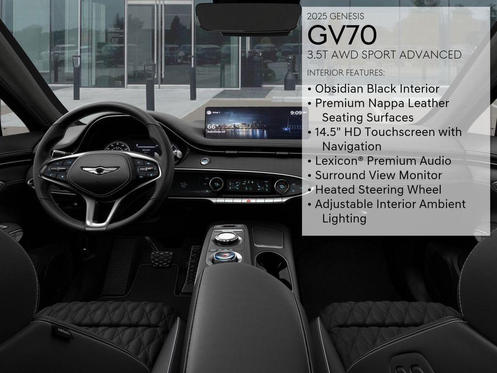 new 2025 Genesis GV70 car, priced at $60,841