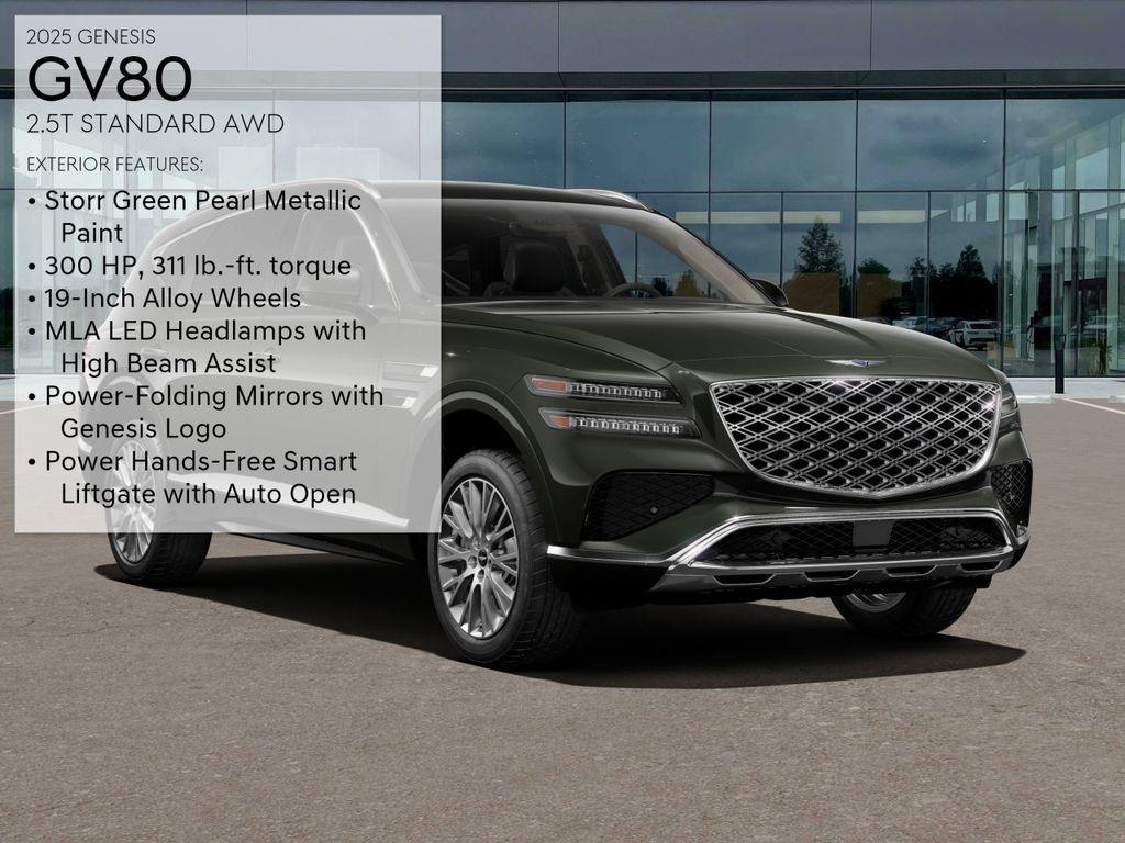 new 2025 Genesis GV80 car, priced at $58,051