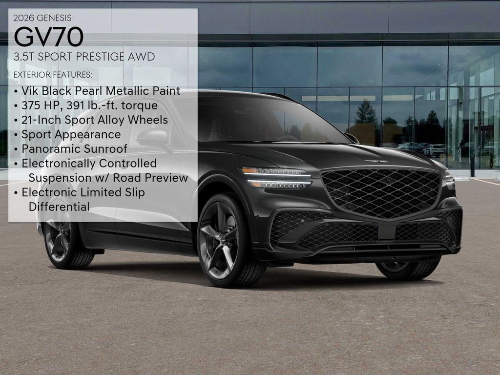 new 2026 Genesis GV70 car, priced at $73,099