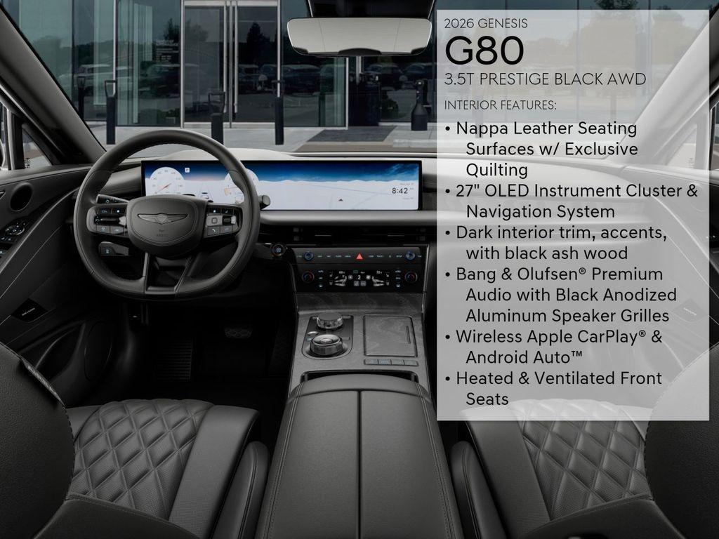 new 2026 Genesis G80 car, priced at $81,800