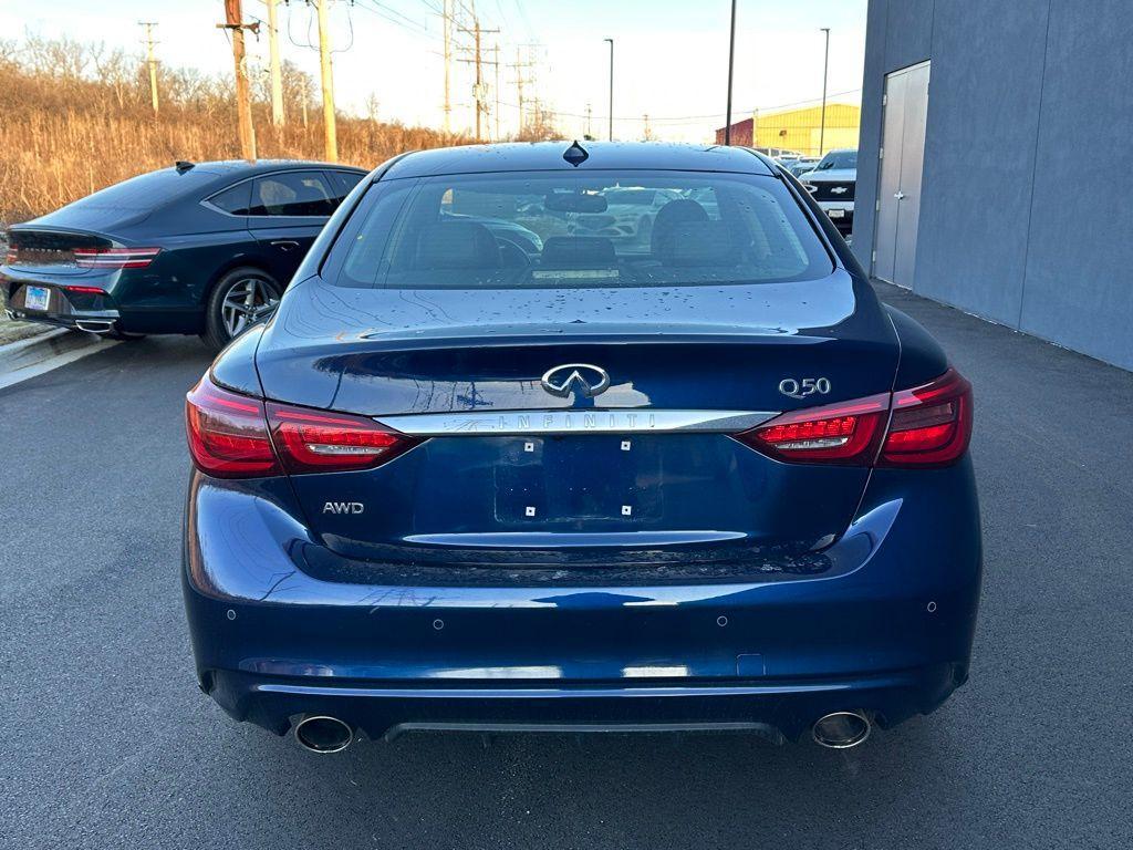 used 2022 INFINITI Q50 car, priced at $25,952