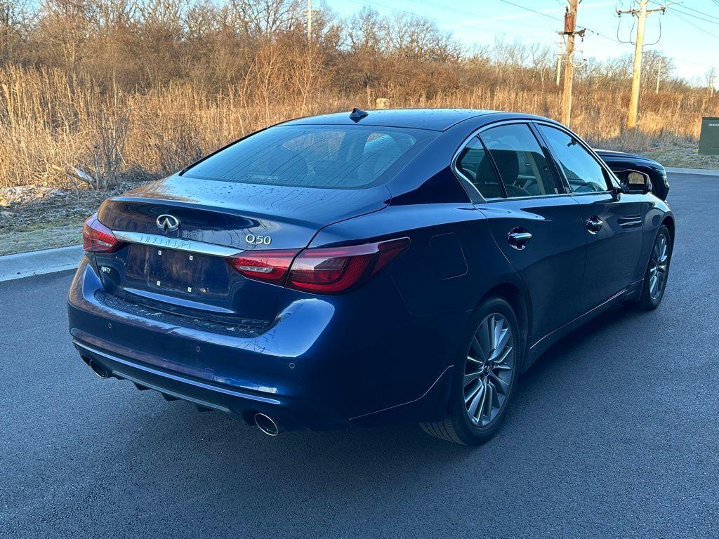 used 2022 INFINITI Q50 car, priced at $25,952