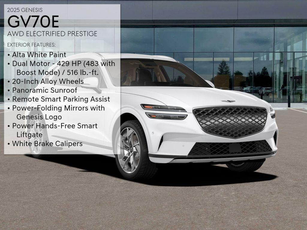 new 2025 Genesis Electrified GV70 car, priced at $69,398