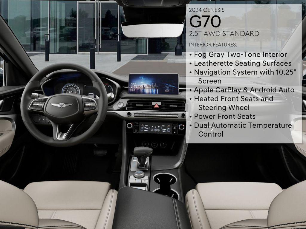 new 2024 Genesis G70 car, priced at $36,930