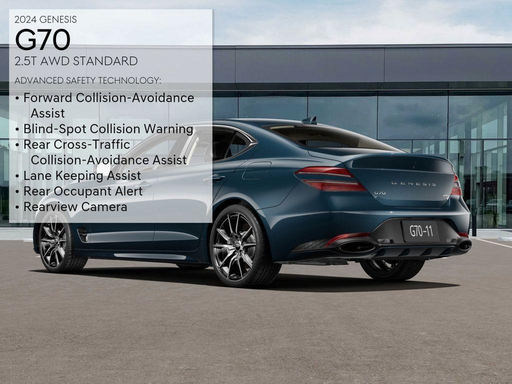 new 2024 Genesis G70 car, priced at $36,930