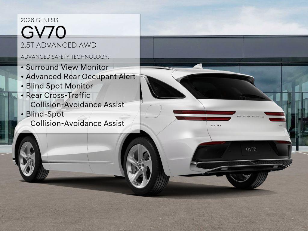 new 2026 Genesis GV70 car, priced at $58,439
