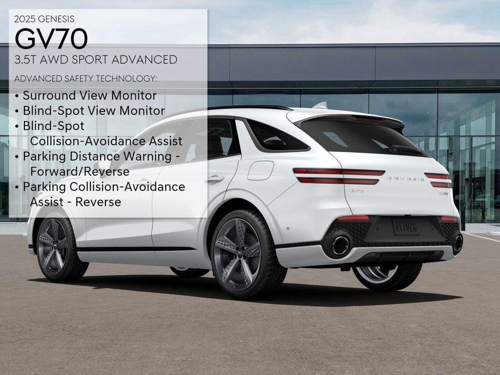 new 2025 Genesis GV70 car, priced at $60,726