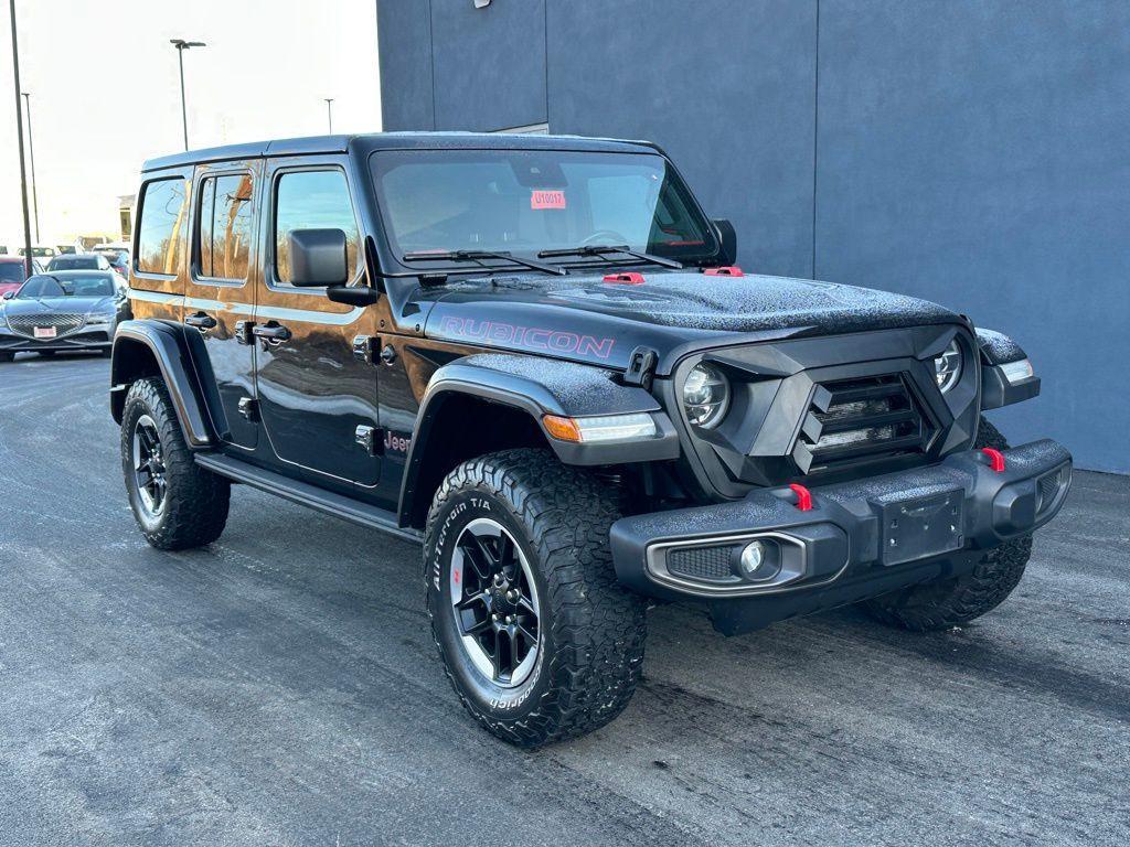 used 2021 Jeep Wrangler Unlimited car, priced at $37,376