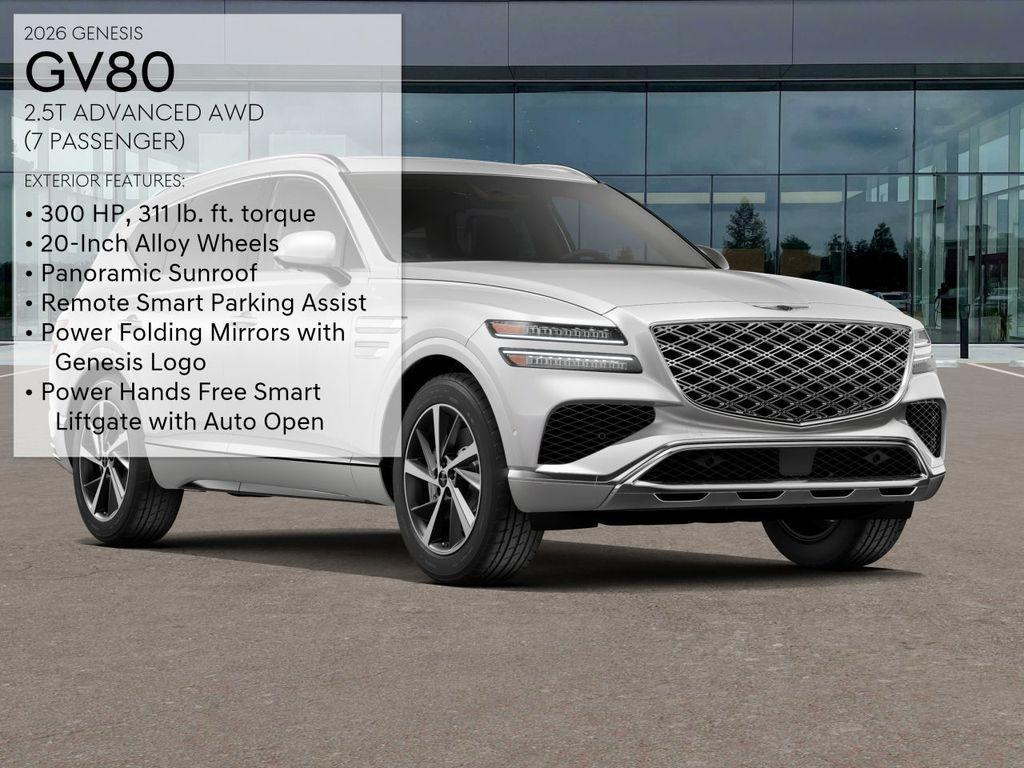 new 2026 Genesis GV80 car, priced at $70,785